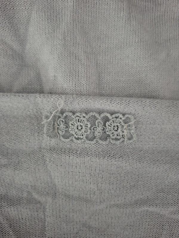 Top bleu Mademoiselle-Élégance - Taille L - 40