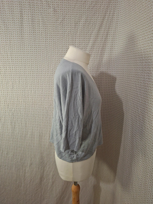 Top bleu Mademoiselle-Élégance - Taille L - 40