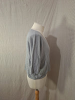 Top bleu Mademoiselle-Élégance - Taille L - 40