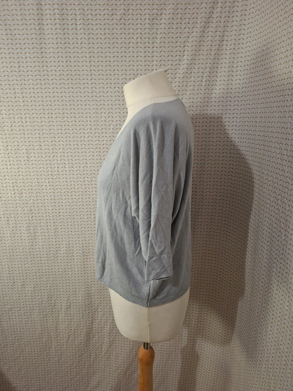 Top bleu Mademoiselle-Élégance - Taille L - 40