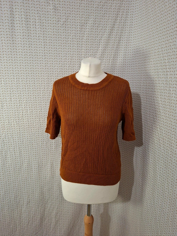 Top pull marron Kiabi - Taille M - 38