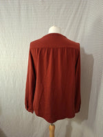 Blouses rouge Bordeaux Promod - Taille M - 38