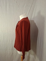 Blouses rouge Bordeaux Promod - Taille M - 38