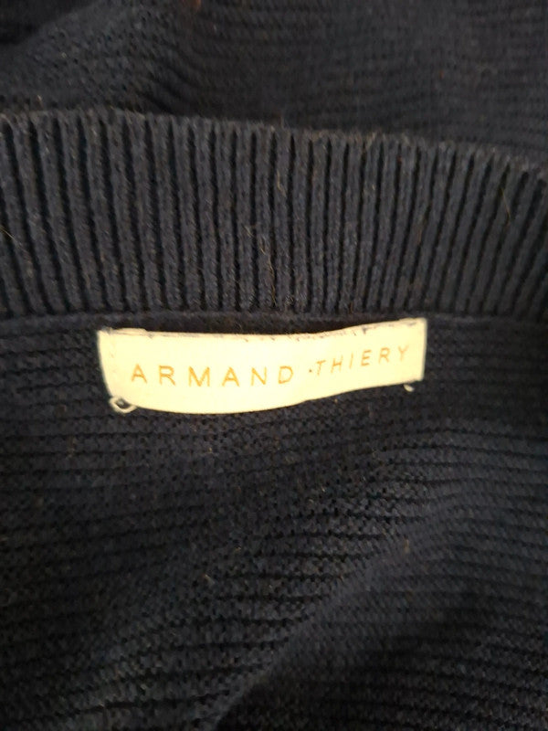 Cardigan bleu marine Armand Thiery - Taille M - 38