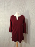 Blouse rouge Bordeaux Renatto Bene - Taille M - 38