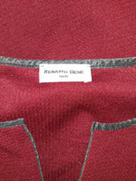 Blouse rouge Bordeaux Renatto Bene - Taille M - 38