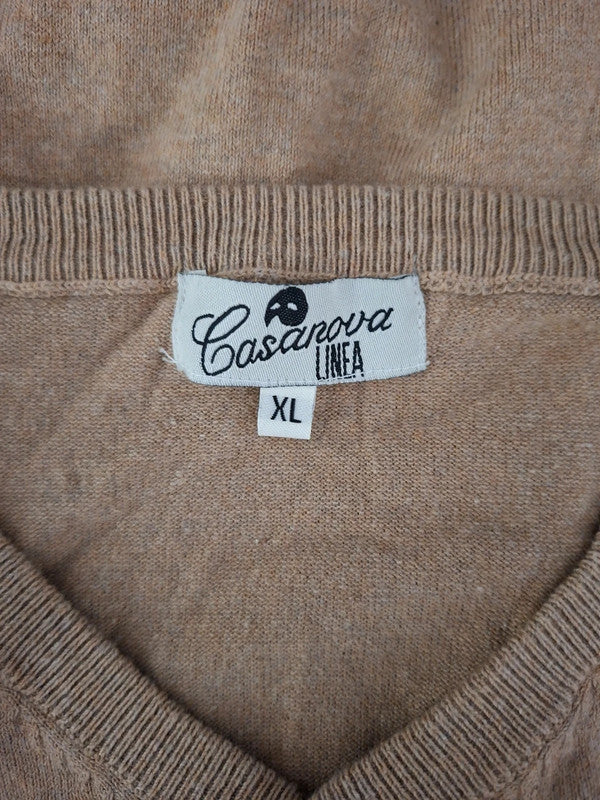 Pull beige Casanova - Taille XL - 42