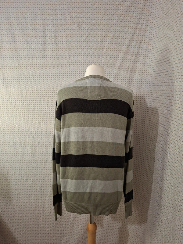 Pull vert et noir Billabong - Taille S - 36