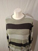Pull vert et noir Billabong - Taille S - 36