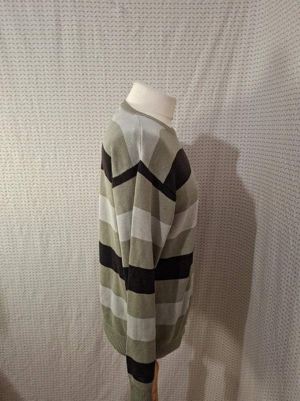 Pull vert et noir Billabong - Taille S - 36