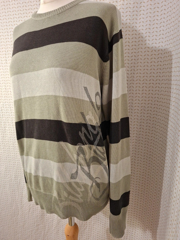 Pull vert et noir Billabong - Taille S - 36