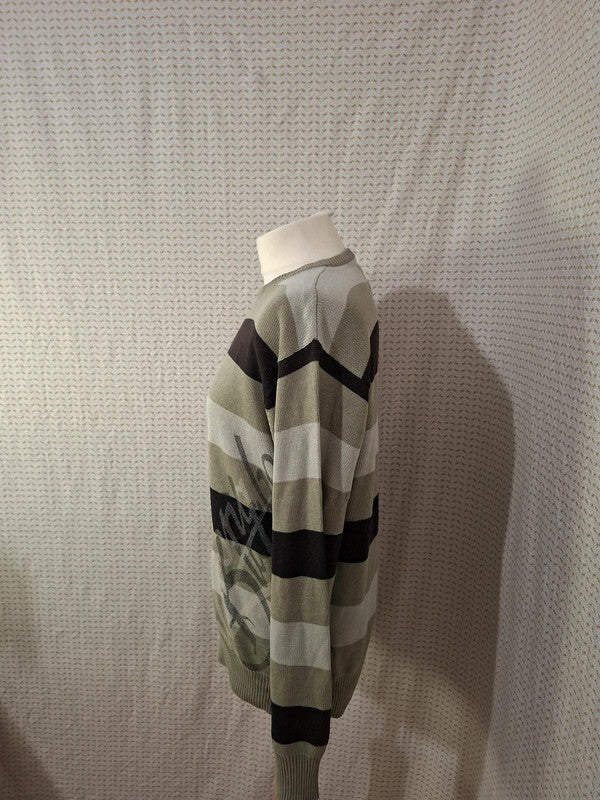 Pull vert et noir Billabong - Taille S - 36