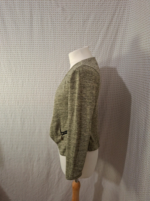 Gilet kaki Mademoiselle-Élégance - Taille S - 36