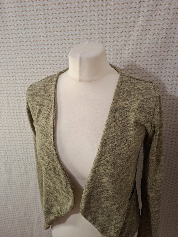 Gilet kaki Mademoiselle-Élégance - Taille S - 36