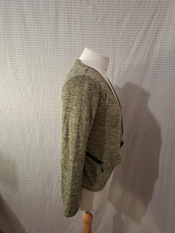 Gilet kaki Mademoiselle-Élégance - Taille S - 36