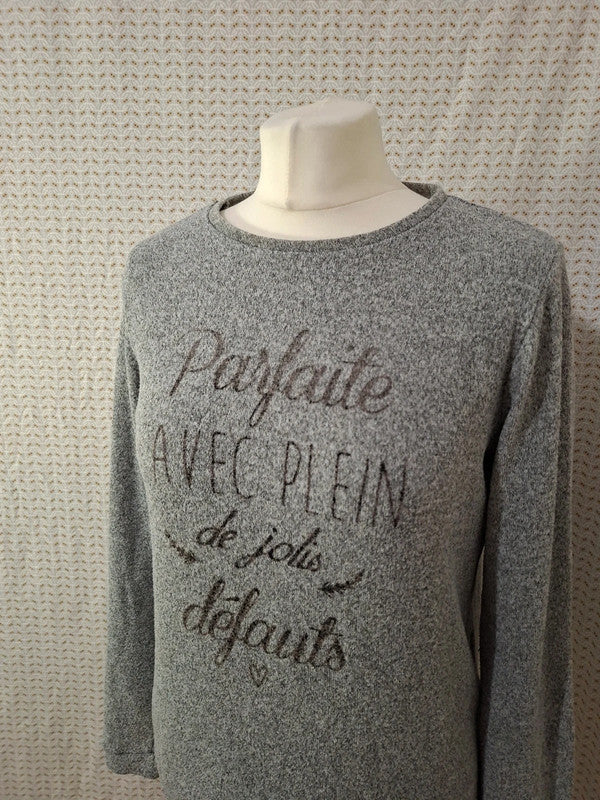Pull gris Cache C Cache - Taille M - 38