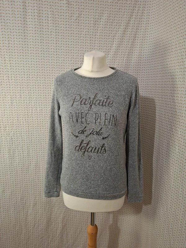 Pull gris Cache C Cache - Taille M - 38