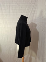 Top pull noir Zara - Taille S - 36