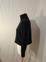 Top pull noir Zara - Taille S - 36