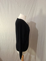 Pull col V noir Lady Blush - Taille S - 36