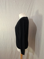 Pull col V noir Lady Blush - Taille S - 36