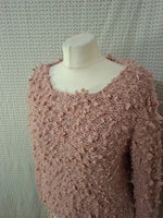 Pull rose brillant Queen's - Taille L - 40