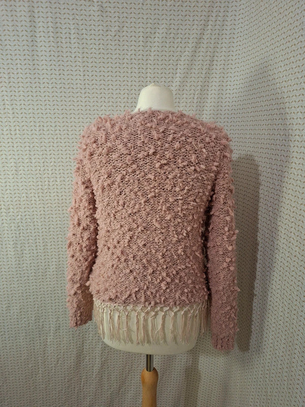 Pull rose brillant Queen's - Taille L - 40