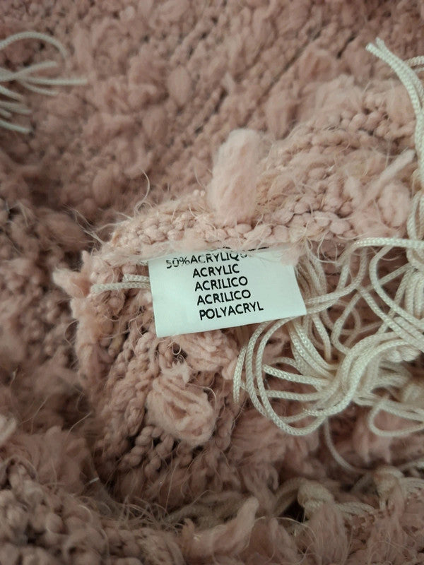 Pull rose brillant Queen's - Taille L - 40