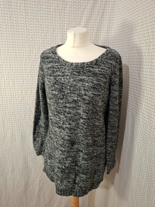 Pull noir brillant Camaïeu - Taille XL - 42
