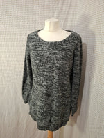 Pull noir brillant Camaïeu - Taille XL - 42