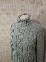 Pull gris col roulé Camaïeu - Taille M - 38