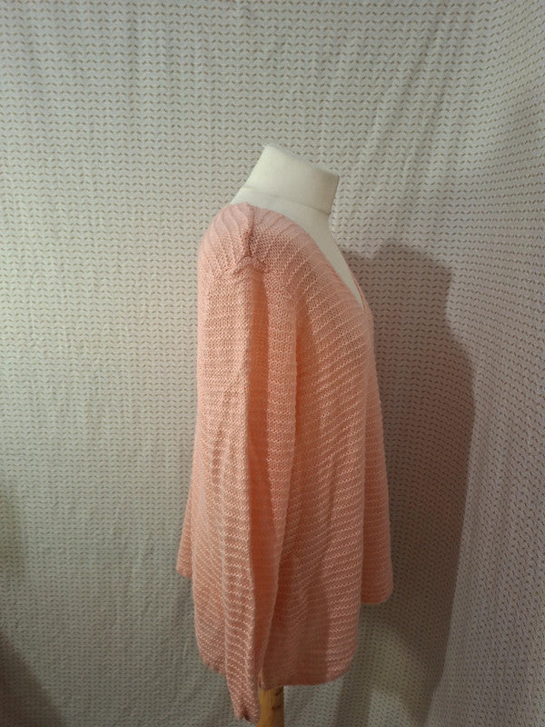 Pull corail Camaïeu - Taille 5XL - 50
