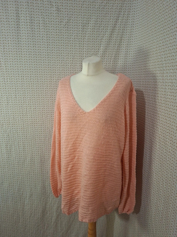 Pull corail Camaïeu - Taille 5XL - 50