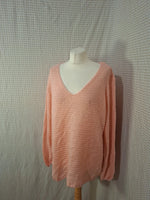 Pull corail Camaïeu - Taille 5XL - 50