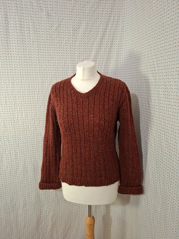 Pull rouge Mademoiselle-Élégance - Taille L - 40