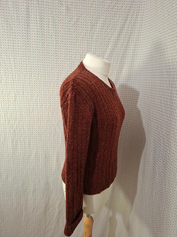 Pull rouge Mademoiselle-Élégance - Taille L - 40