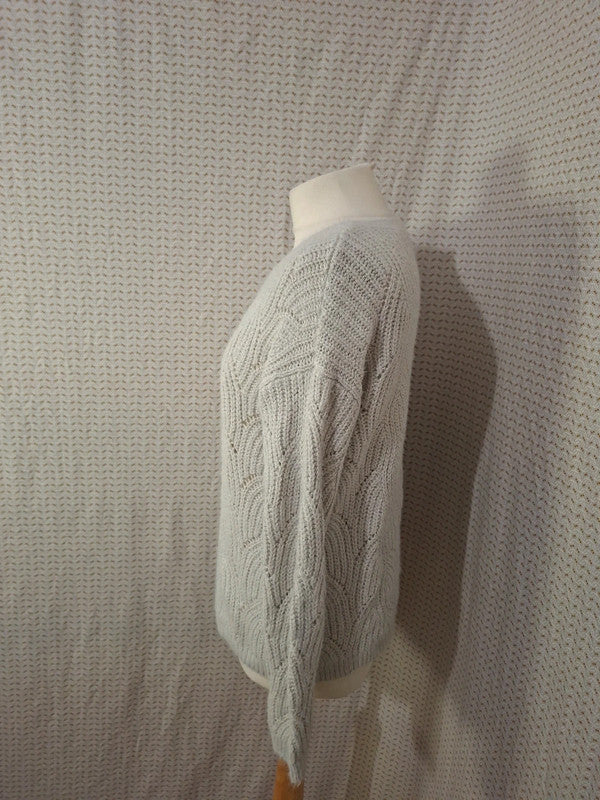 Pull blanc Camaïeu - Taille M - 38
