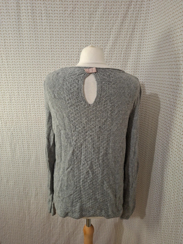 Pull gris epais Promod - Taille L - 40