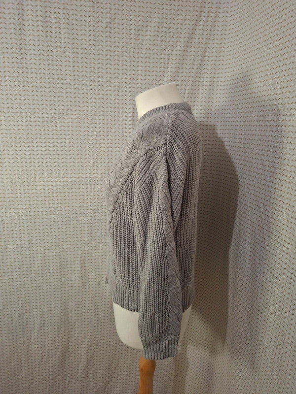 Pull gris épais Jennyfer - Taille S - 36