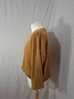 Top moutarde Mademoiselle-Élégance - Taille L - 40