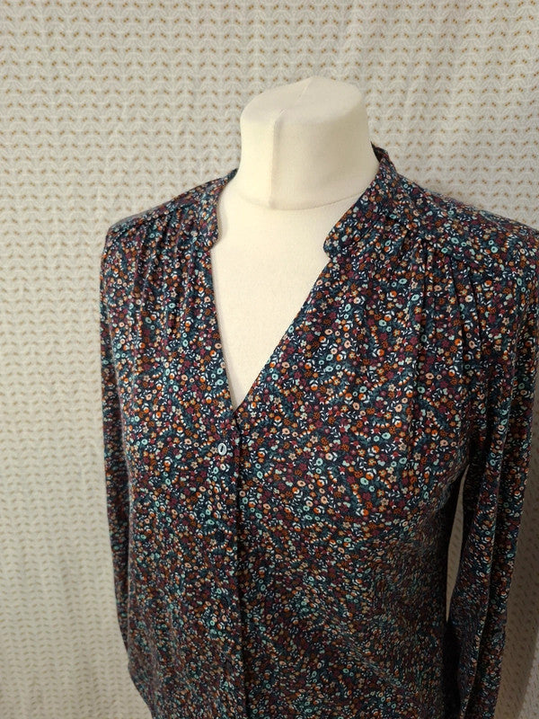 Blouse fleurie Camaïeu - Taille M - 38