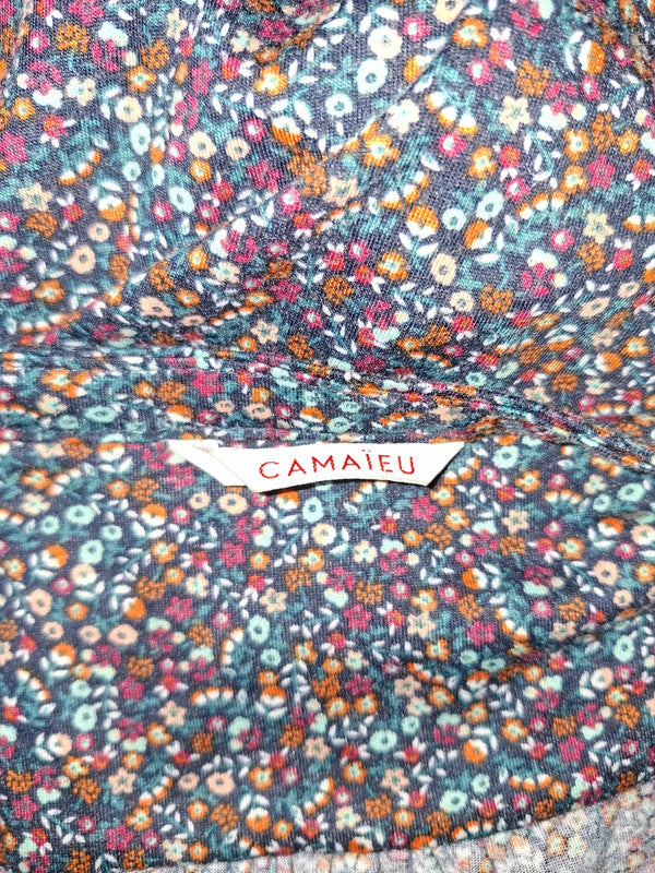 Blouse fleurie Camaïeu - Taille M - 38