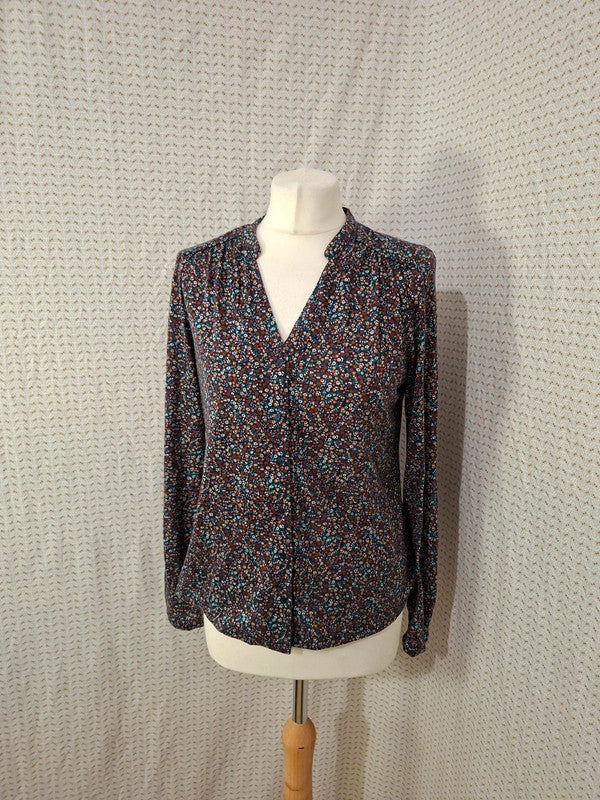 Blouse fleurie Camaïeu - Taille M - 38