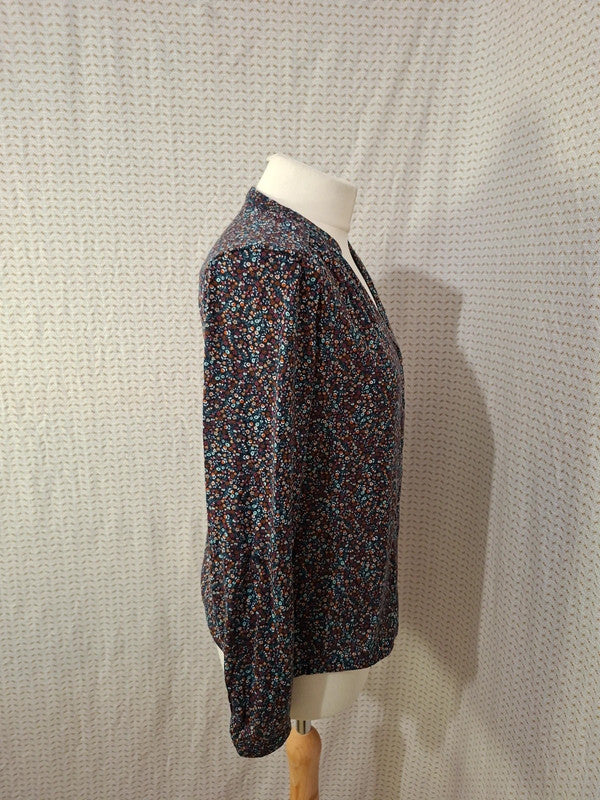 Blouse fleurie Camaïeu - Taille M - 38