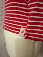 Pull rayé rouge Le Castelan - Taille XS - 34