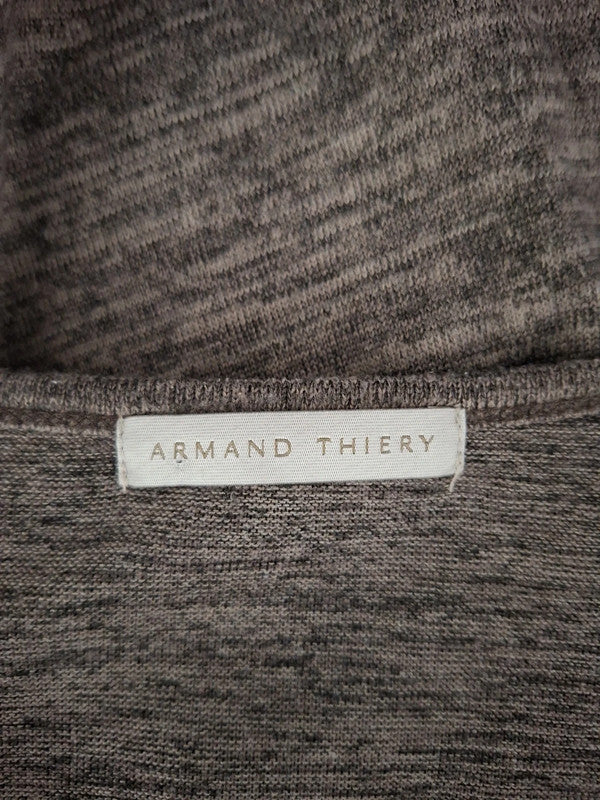 Blouse grise brillante Armand Thiery - Taille M - 38