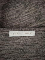 Blouse grise brillante Armand Thiery - Taille M - 38