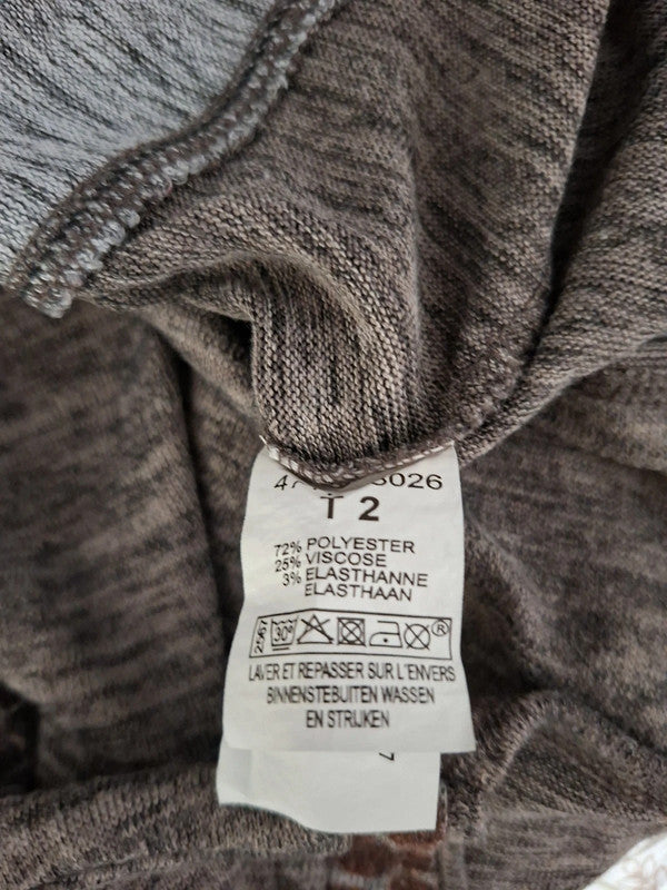 Blouse grise brillante Armand Thiery - Taille M - 38