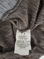 Blouse grise brillante Armand Thiery - Taille M - 38