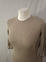 Pull beige C&A - Taille S - 36